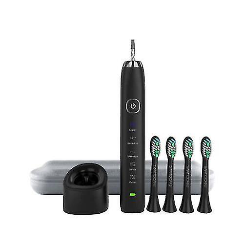Toothbrushes sonic electric toothbrush ultrasonic black