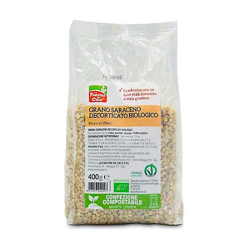 Organic Hulled Buckwheat - Compostable Packaging 400 g