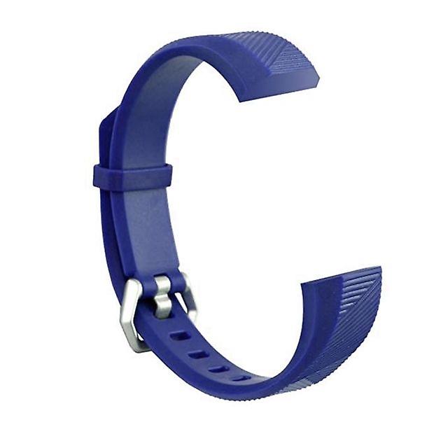 Silicone Twill Children's Strap for FITBIT ACE-Blue