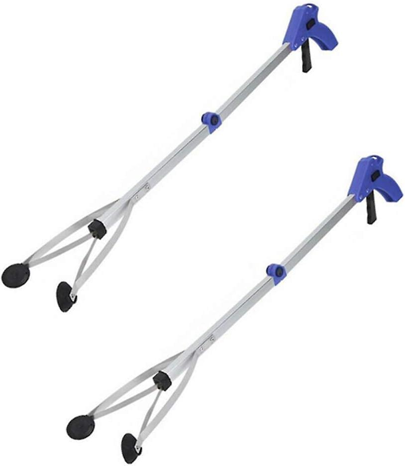 Foldable Reacher Grabber Tool, Suction Cups for Precise Work2 Pack
