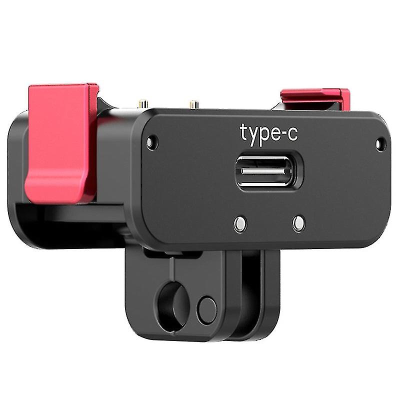 Ulanzi Oa-13 Base de charge magnétique pour Osmo Action 2 Bloc d’alimentation pliable Remplacement pour Action 2 Accessoires