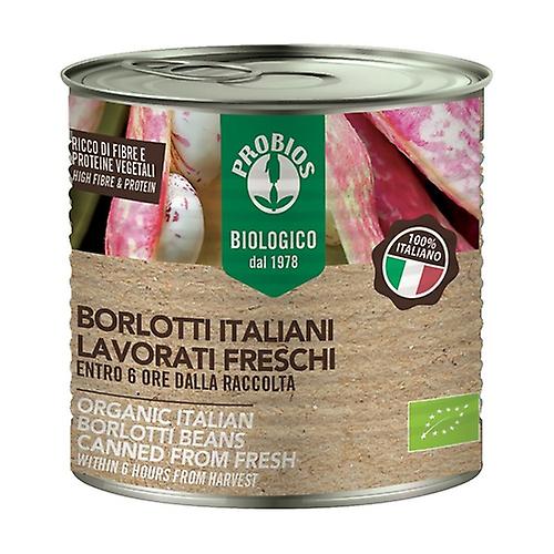 Freshly processed Italian borlotti beans 400 g