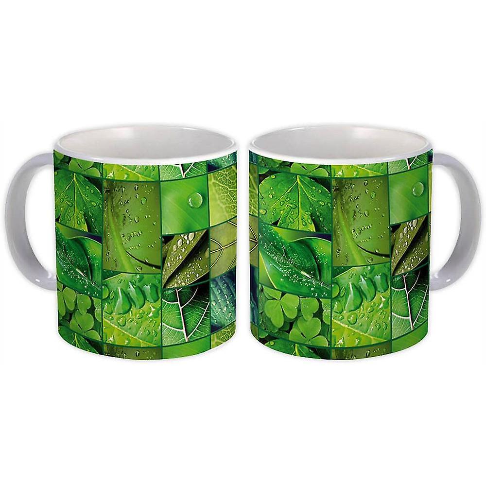 Gift Mug: Leaves Rain Trefoil