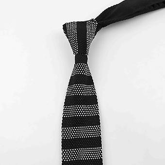 Mens Colorful Ties Knitted Neckties Necktie Diagonal Colorful Stripes Narrow Slim Skinny Woven Plain Cravate Narrow Ties