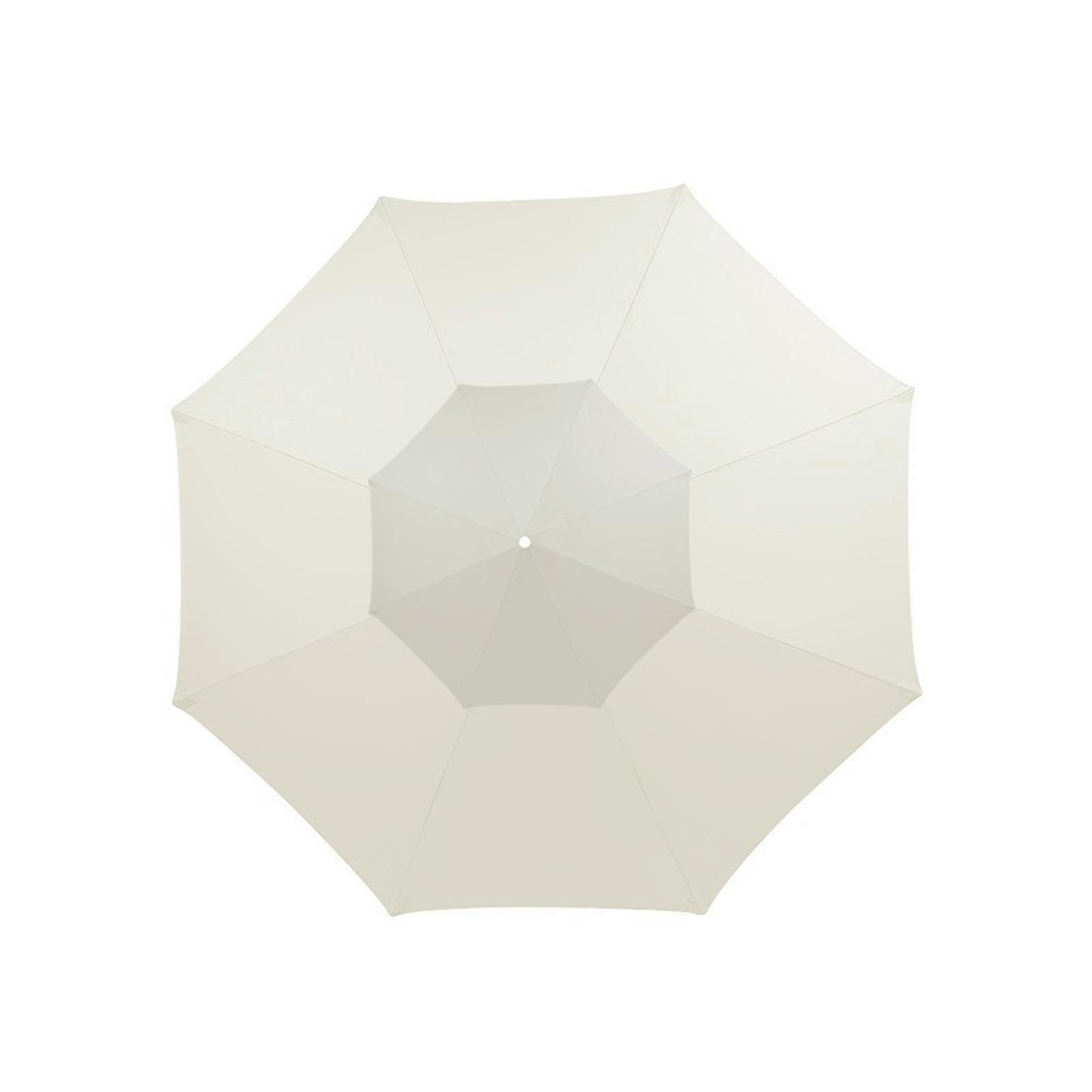 3M Double Top Parasol Parapluie Tissu de Remplacement, Blanc Kaki
