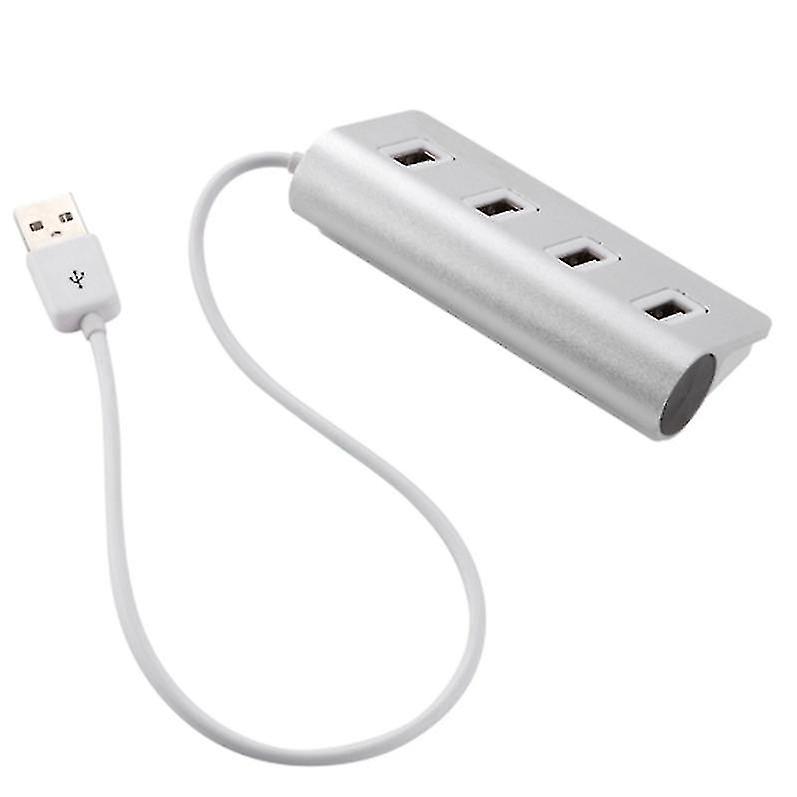 Multi Usb 2.0 Hub 4 Port Adapter Splitter Power Interface for PC