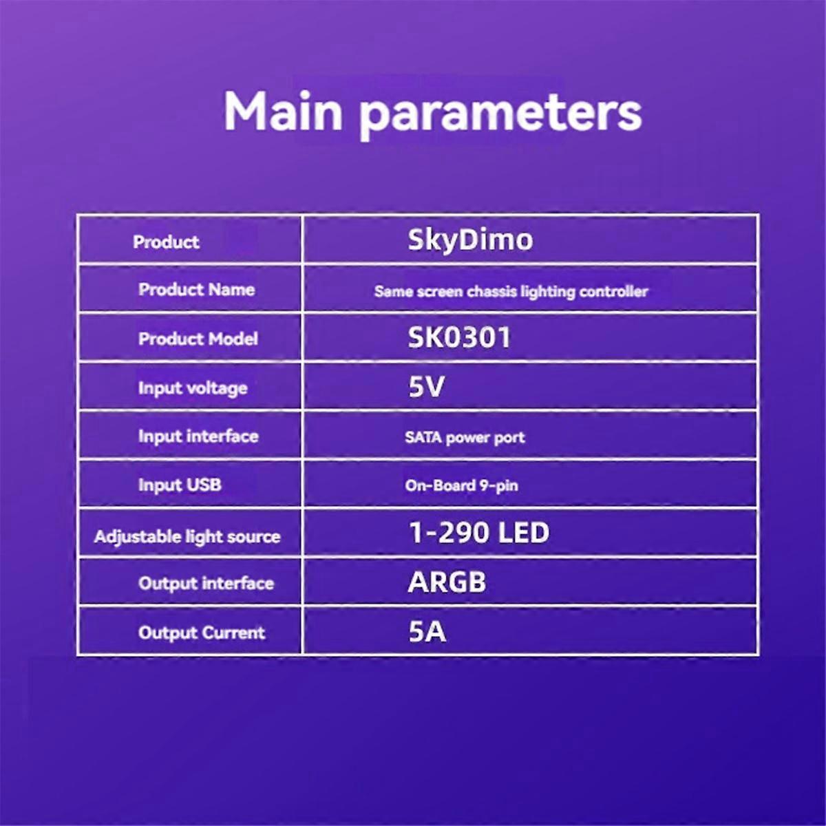 Computer Case 5V 3pin ARGB Fan Hub Motherboard Lighting Controller Same Screen Display Fan Controller
