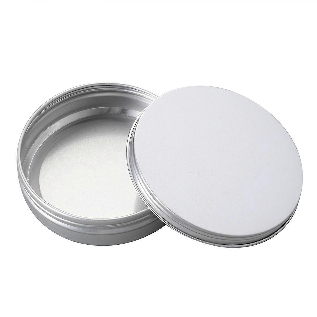 150ml Aluminium Specimen Box with Thread Travel Bottles Cosmetic Container Empty Cream Jar Pot with Lid for Makeup Pomade