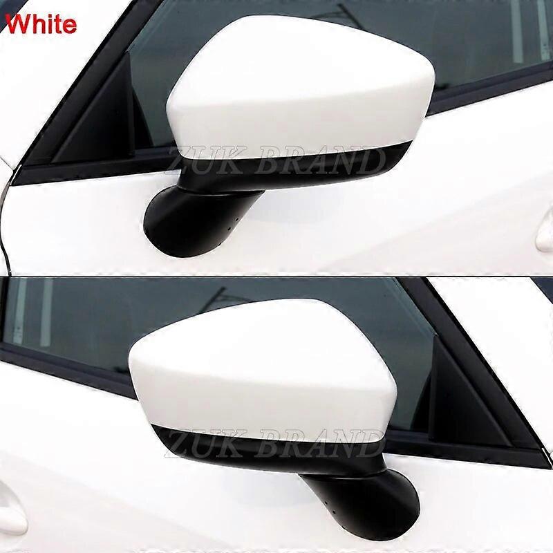 ZUK 2PCS 8-PINS Exterior Door Rearview Mirror Assy For Mazda CX-5 CX5 KE 2013 2014 With LED Turn Signal Heating Electric Folding