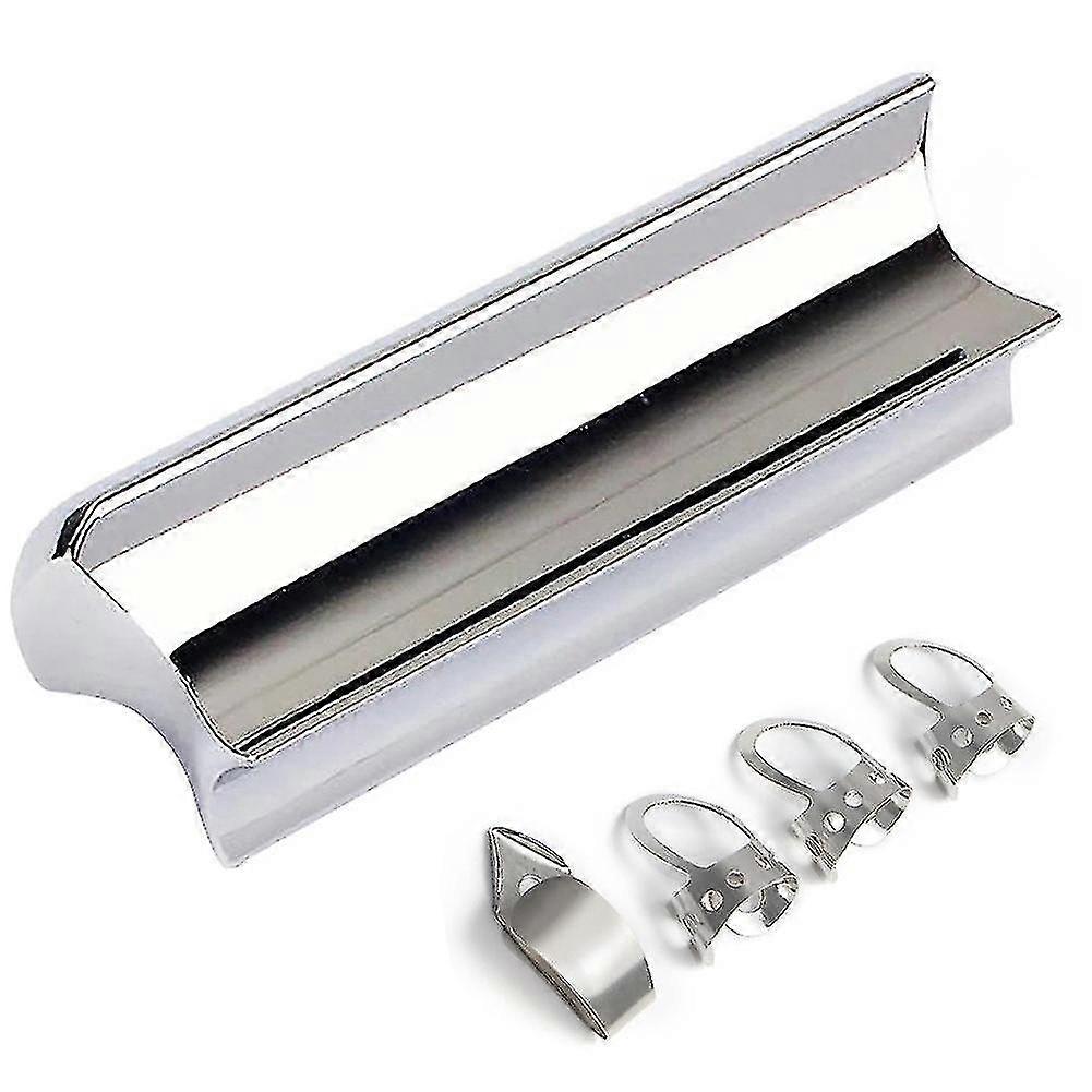 rustfritt stål gitar slide tone bar for, lap steel gitar, hawaiisk gitar, elektrisk gitar