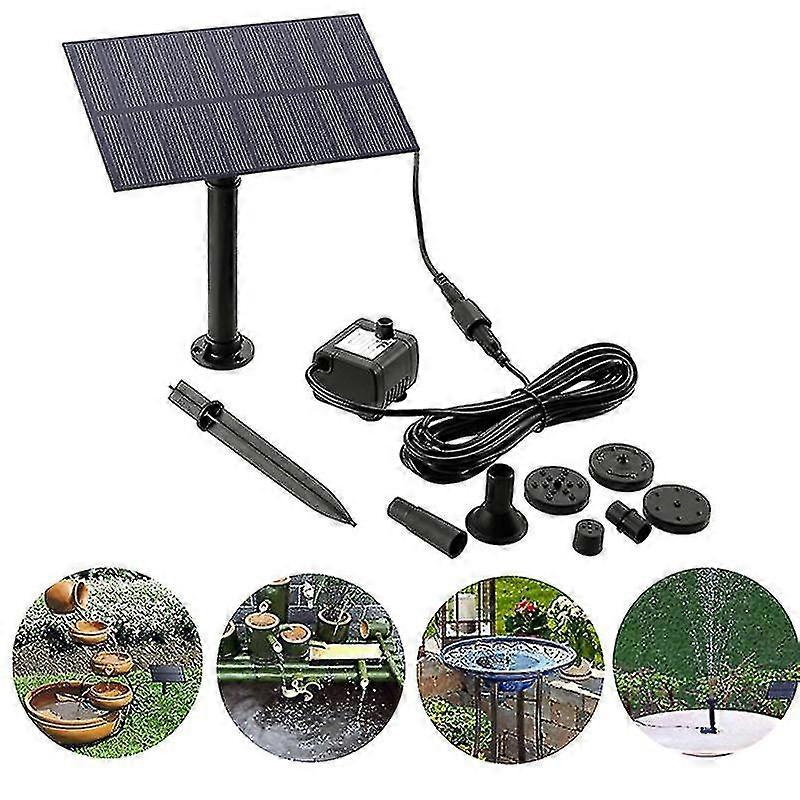 1.5w Solar Panel Powered Water Feature Pump