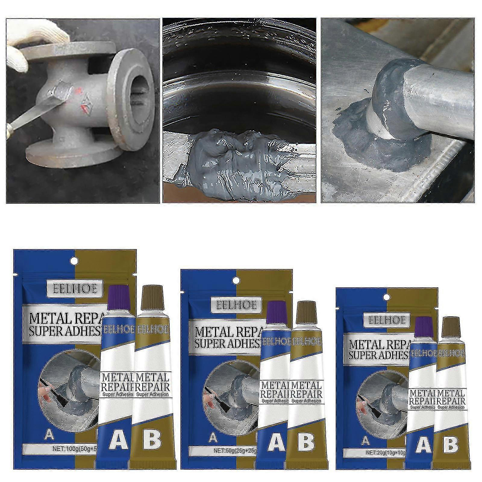 Ab Casting adeziv sudură rezistentă la temperaturi ridicate Piese turnate metalice Agent de reparare a fisurilor Conectare sudură electrică impermeabilă