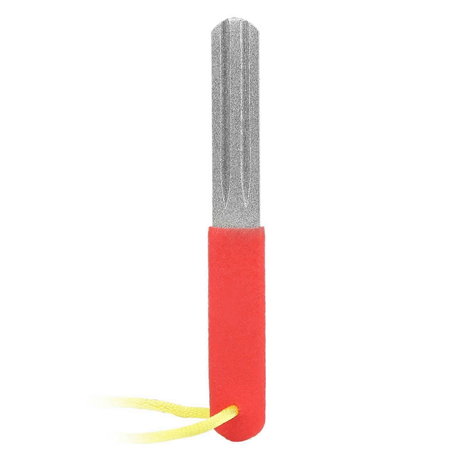 Fishhook Sharpening Whetstone Double Side 400/800 Grits Diamond Fish Hook Grinding File YEMAA