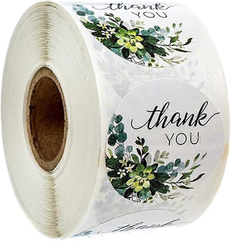 500 قطعة من ملصق ملصق دائري مغلف هدية مربع ورقة الختم2.5 سم