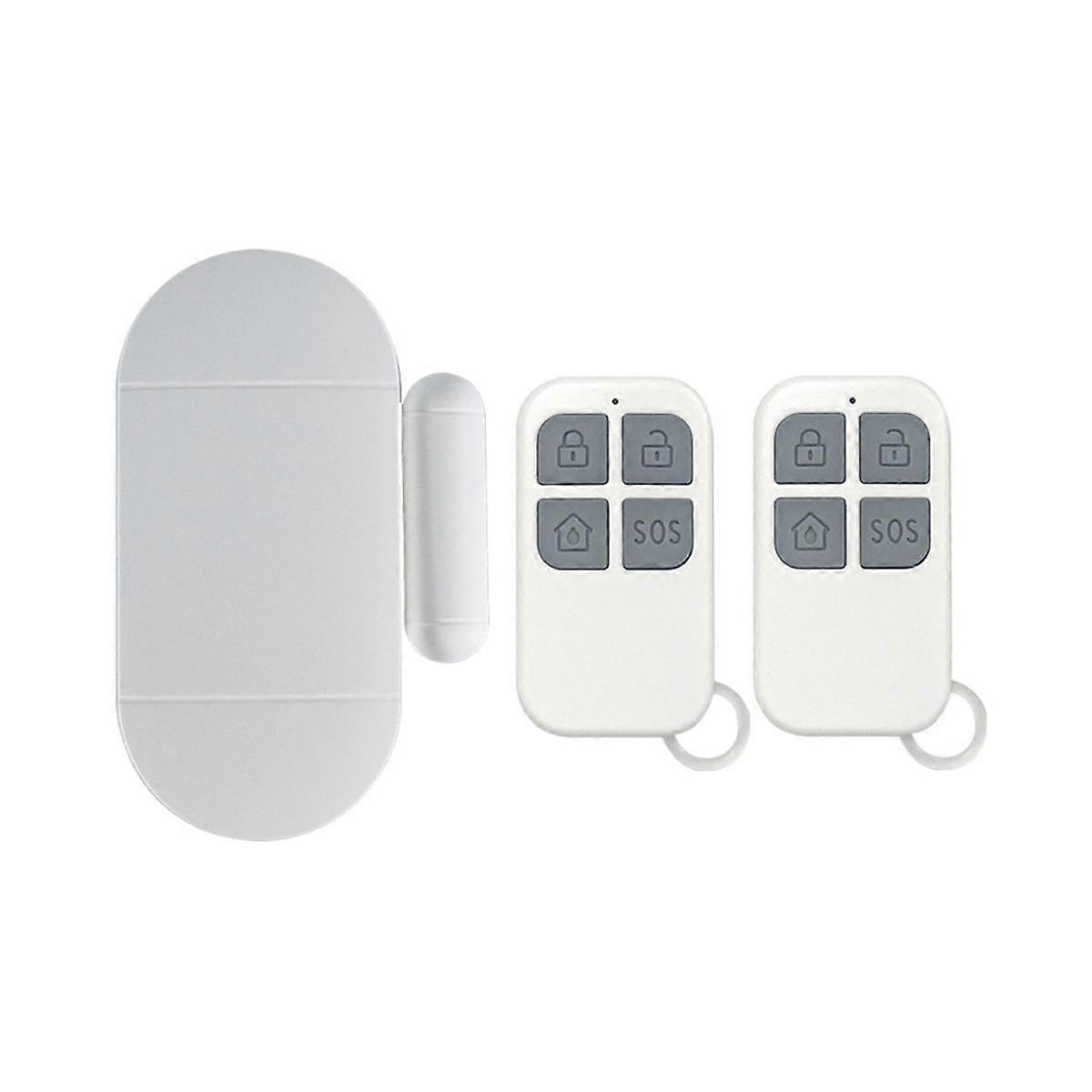 Tuya Wireless Smart Door Window Sensor Alarm Remote Control Operation Burglar Alarm for Home Door W