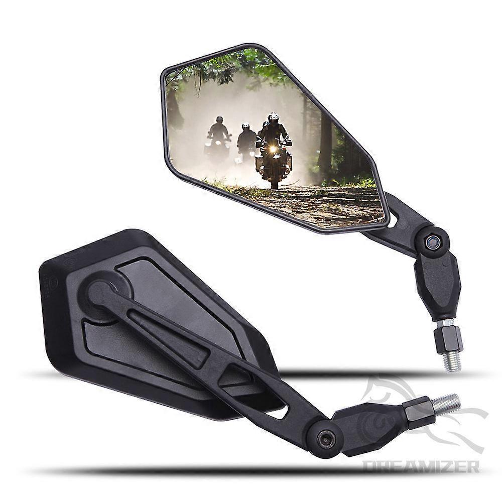 Motorcycle Rearview Mirror for Spiegel Paar Honda Yamaha Kawasaki Maverick Booster M10 Enduro KTM Suzuki