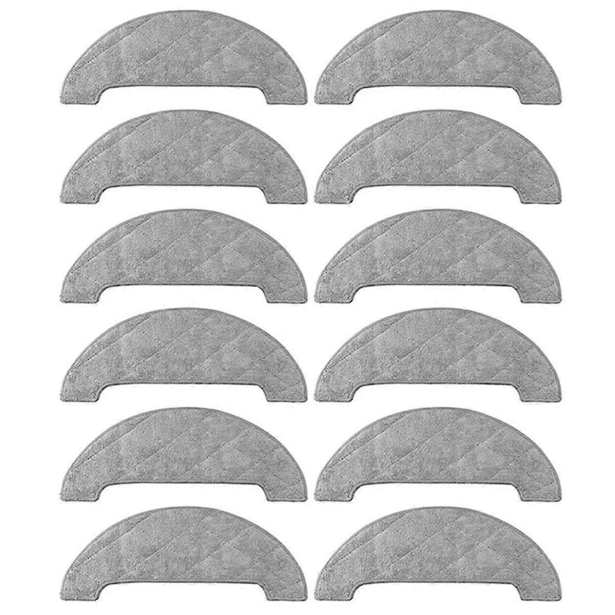 12PCS Vacuum Accessories Mop Pads Replacement Fittings for L11 Robot Vacuum Spare Accessories Mop R