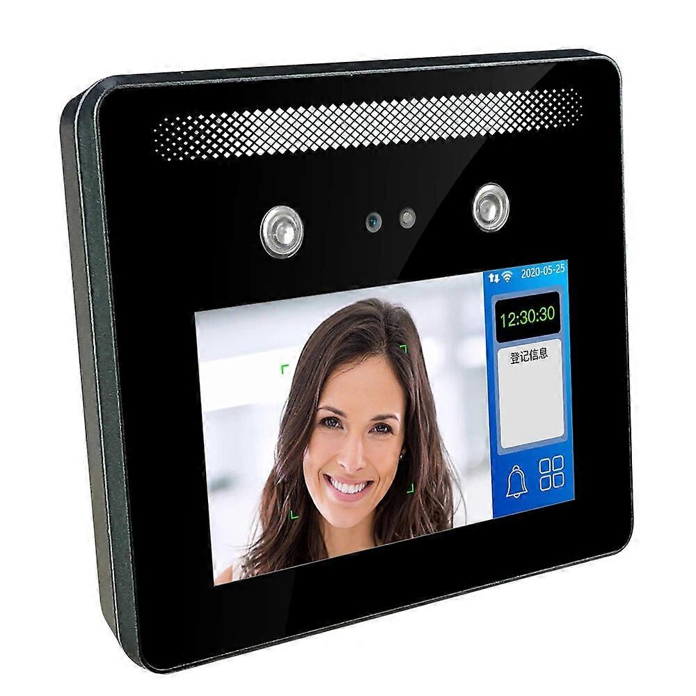 5 inch TCP/IP Touch Screen Dynamic Face Recognition Device Employee Time Attendance Access Control System Support Multi language