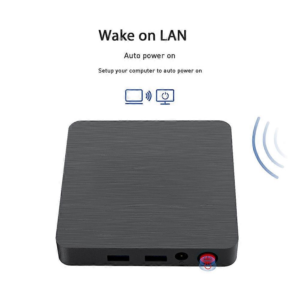 Mini PC Computer Host Compact Size Dual WiFi Versatile for Home Office