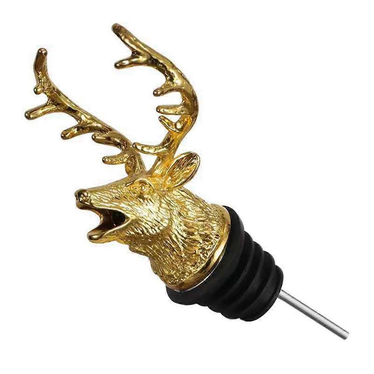 Wine Stopper Deer Champagne Vacuum Seal Kitchen Tools Bar Accessories Home Brewing Wine Making Barw