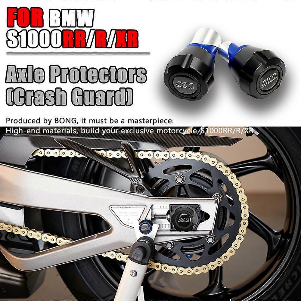 Pro BMW S1000RR 2019 2020 2021 2022 S1000R S1000XR 2014-2022 F900R F900XR 2020-2022 Přední zadní náprava Sliders Ochrana kol