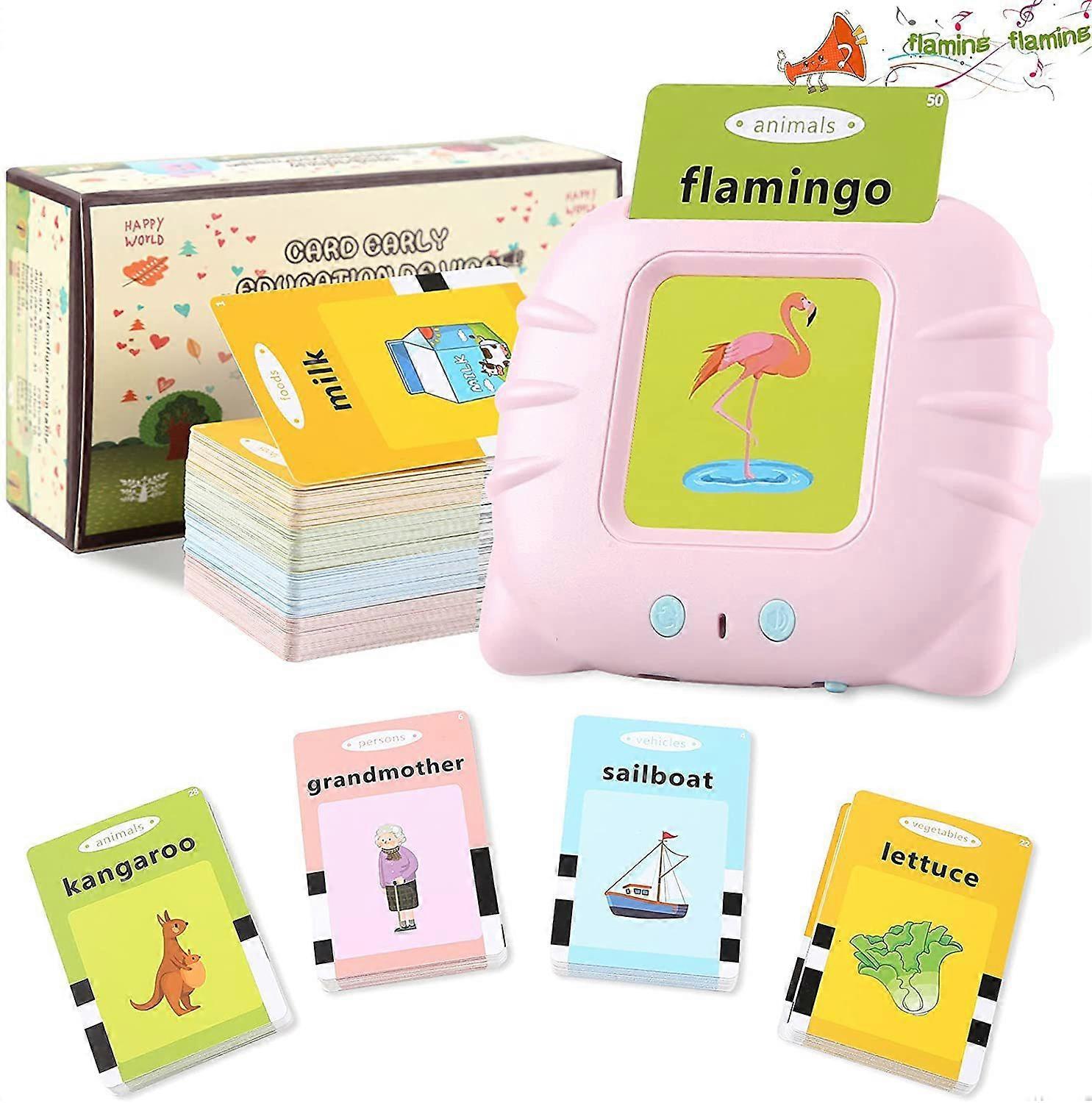 Giocattoli di apprendimento protable con schede audio inglesi elettroniche early educational