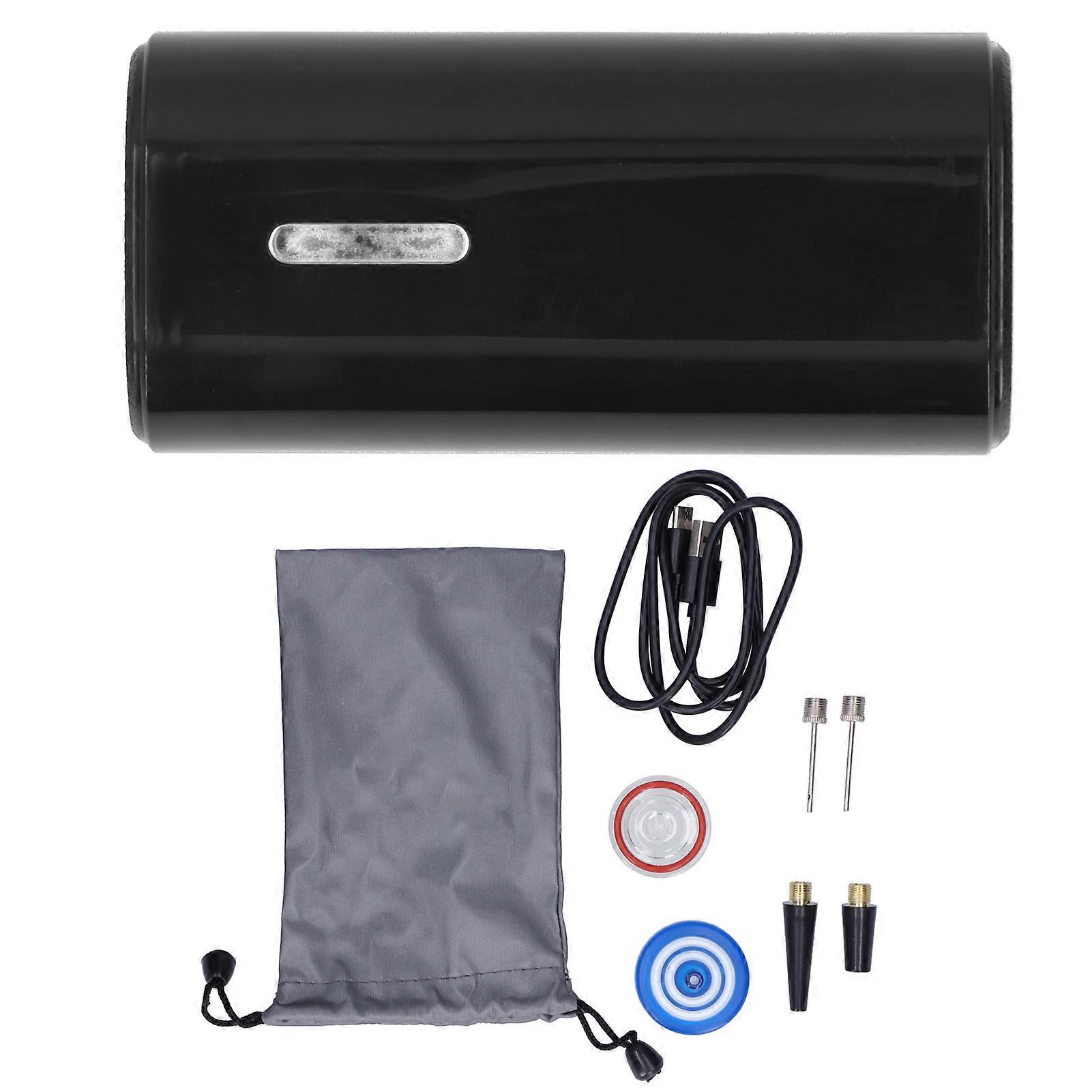 Portable Air Pump, Battery-Powered/USB Chargeable Multi-Functionality Pump for Inflatables, Outdoor Essentials with Quiet/Silent Operation,