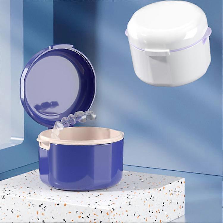Pack Colors Denture Bath Case Cup