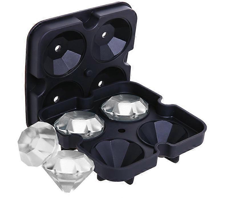 Diamond shape Ice Cube Maker Tray Silicone Mold