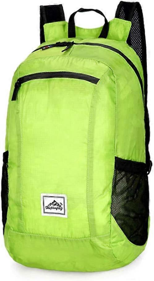 20L Lightweight Portable Foldable Backpack Green