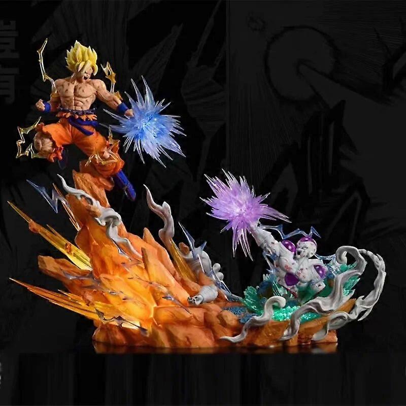 Dragon Ball Frieza Φιγούρες Son Goku Vs Frieza Φιγούρες δράσης PVC Anime Συλλογή Άγαλμα Μοντέλο Παιχνίδια Desktop Διακόσμηση Δώρα