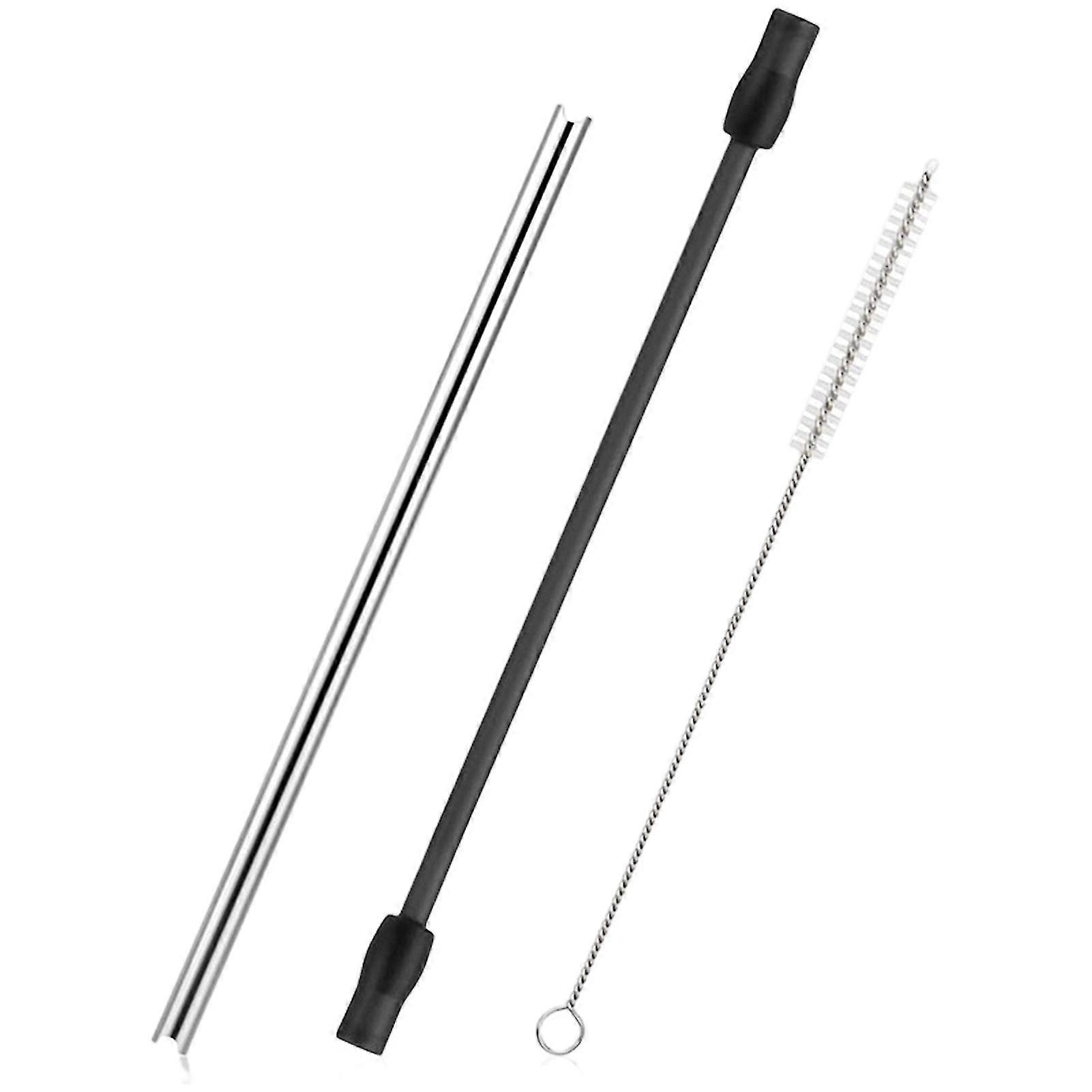 1 Set Coffee Machine Stainless Steel Milk Pipe And Cleaning Brush Accessory Set For Bosch Veroaroma And For Siemens Eq.6 Series Kaesi