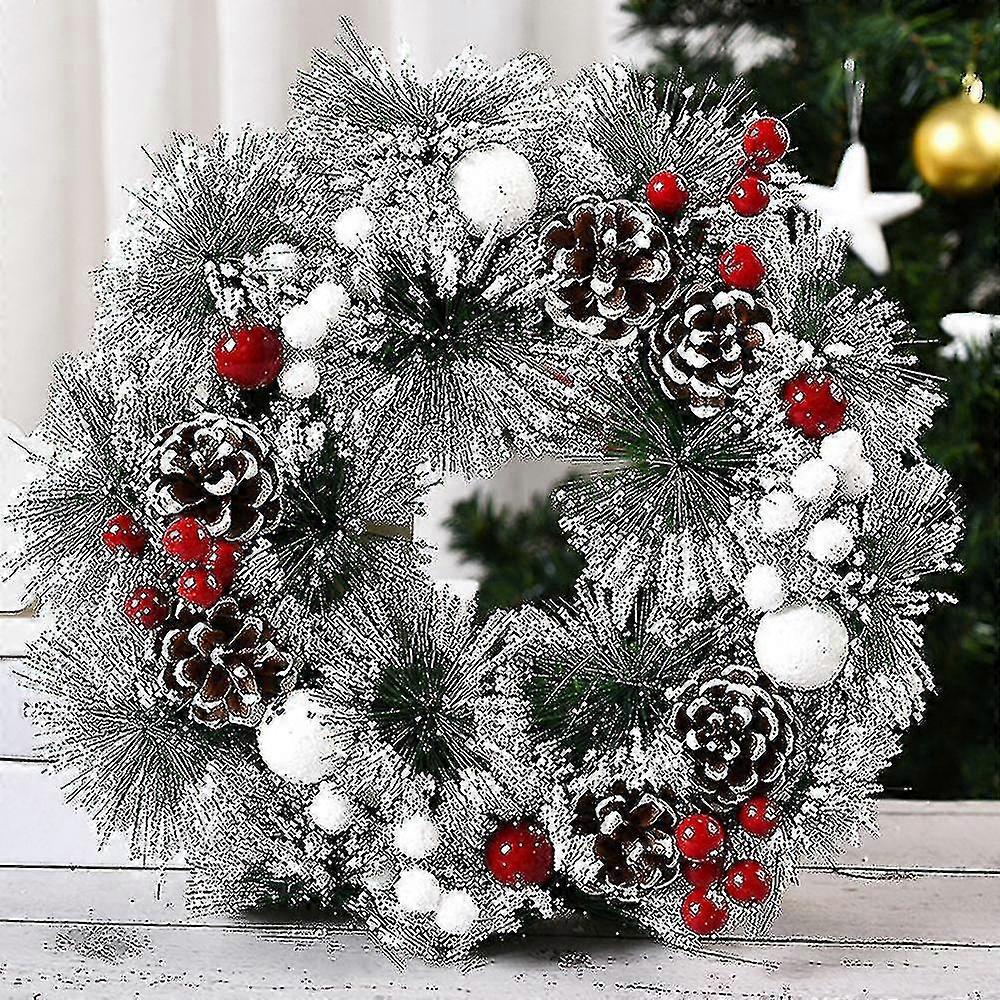 עץ חג המולד זר תלוי תפאורה בית חג המולד מסיבת דלת קיר גרלנד-cl.