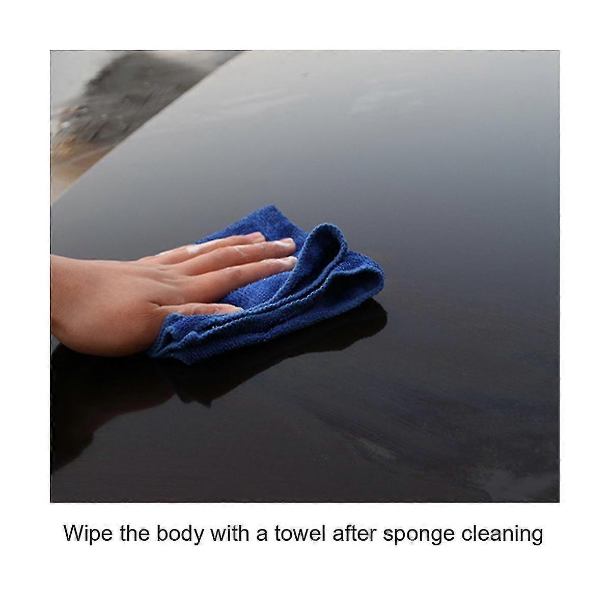 10pcs/set Multi-function Strong Absorbent Pva Sponge Car Household Cleaning Sponge Random Color Uni