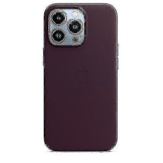 Leather phone case for Iphone 13 Pro Leather protective case with Magsafe