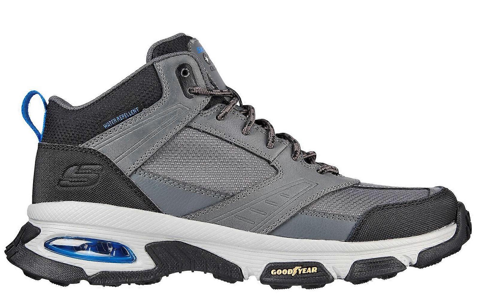 Skechers Envoy Bulldozer MEMORY FOAM Boots Charcoal
