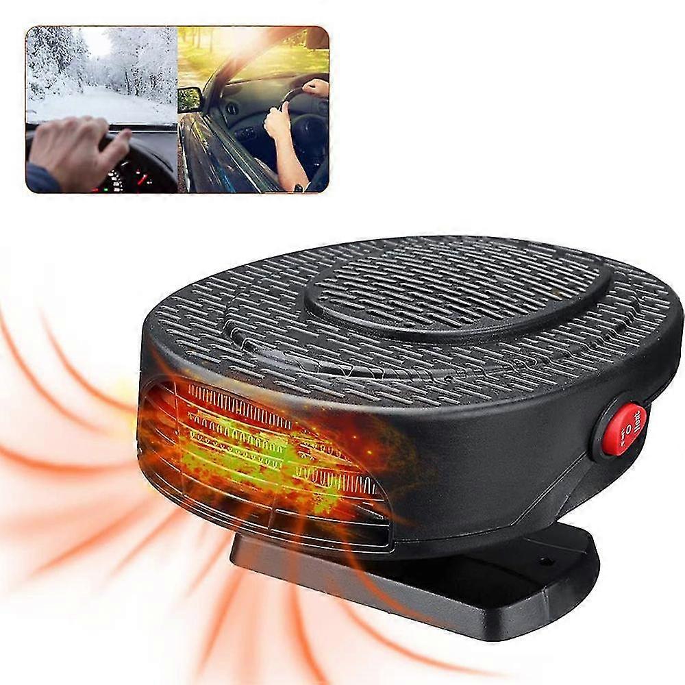 Autoheizung, Anti-Fog12V Tragbare Autoheizung Lüfter 2 in 1 Heizung / Kühlung Mini Autoheizung Defroster Windschutzscheibe Defogger Defroster