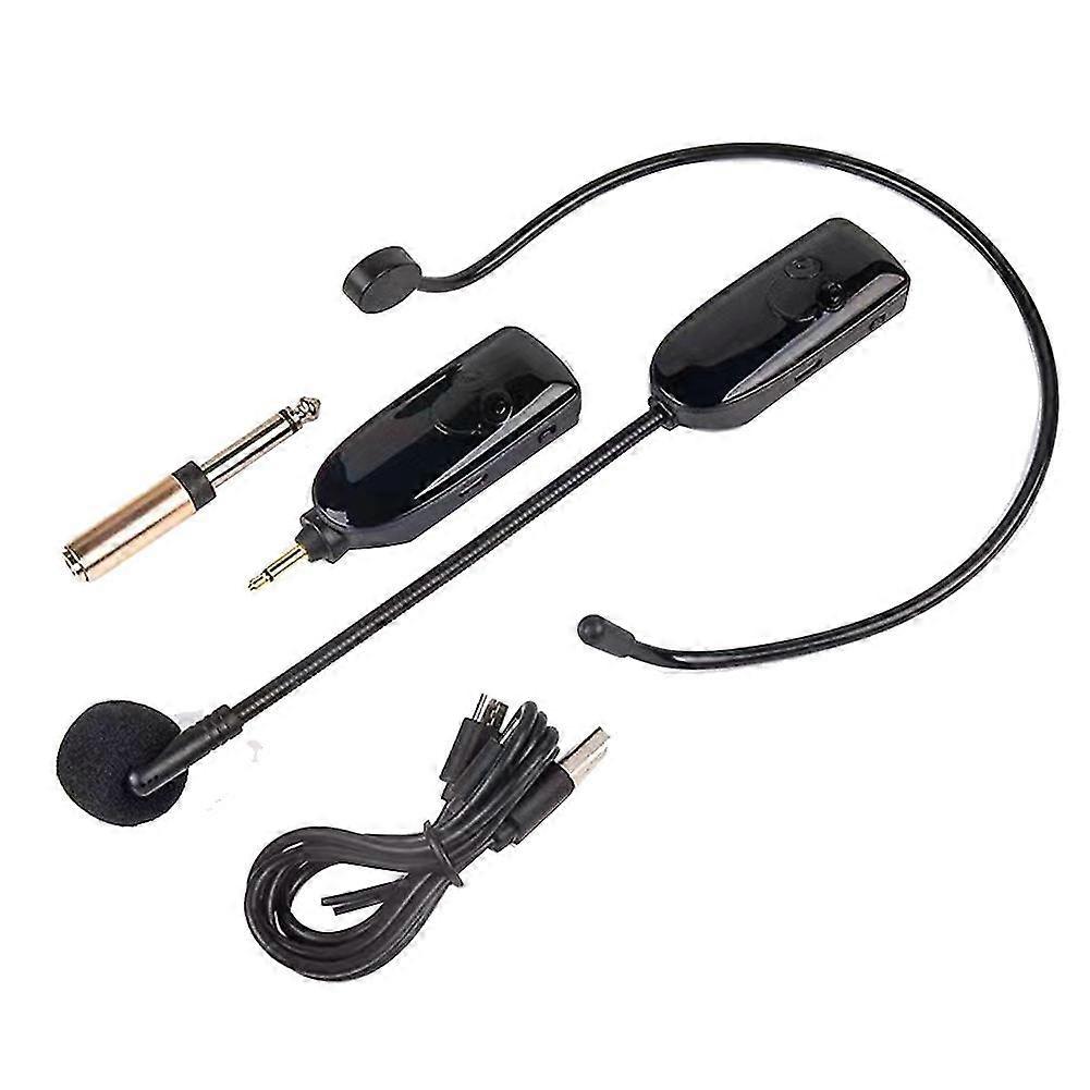 Portable Durable 2.4g Wireless Microphone Headset Mic For Speaker Teaching