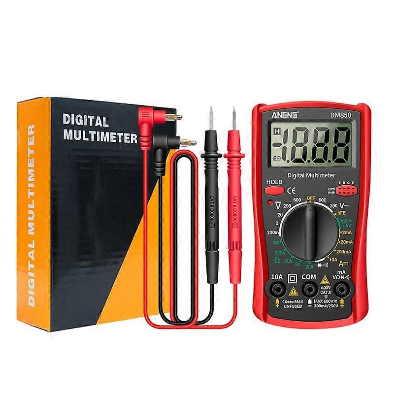 Digital DM850 Electronic Digital Multimeter Professional 1999 Counts Multimeter AC/DC Ohm Tester Electronic Components G2AB