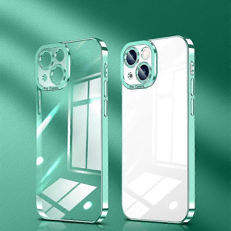 Crystal Plated High Transparency Phone Case For iPhone 14