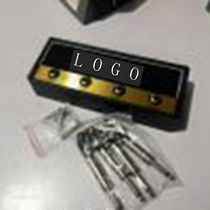 Black Wall Mounted Key Holder Jack Rack 2.0 JCM800 Guitar Key Holder Hook Key Holder Home Fixing with 4 Key Rings Keyholder Holder Set Black