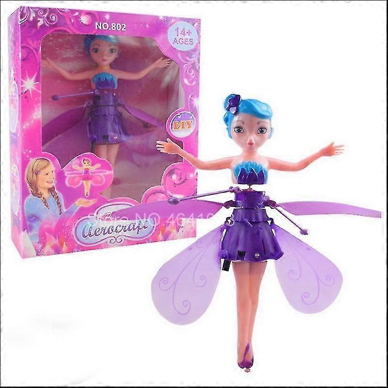 Flying Princess Elsa With Music Toy Infrared Induction Remote Control