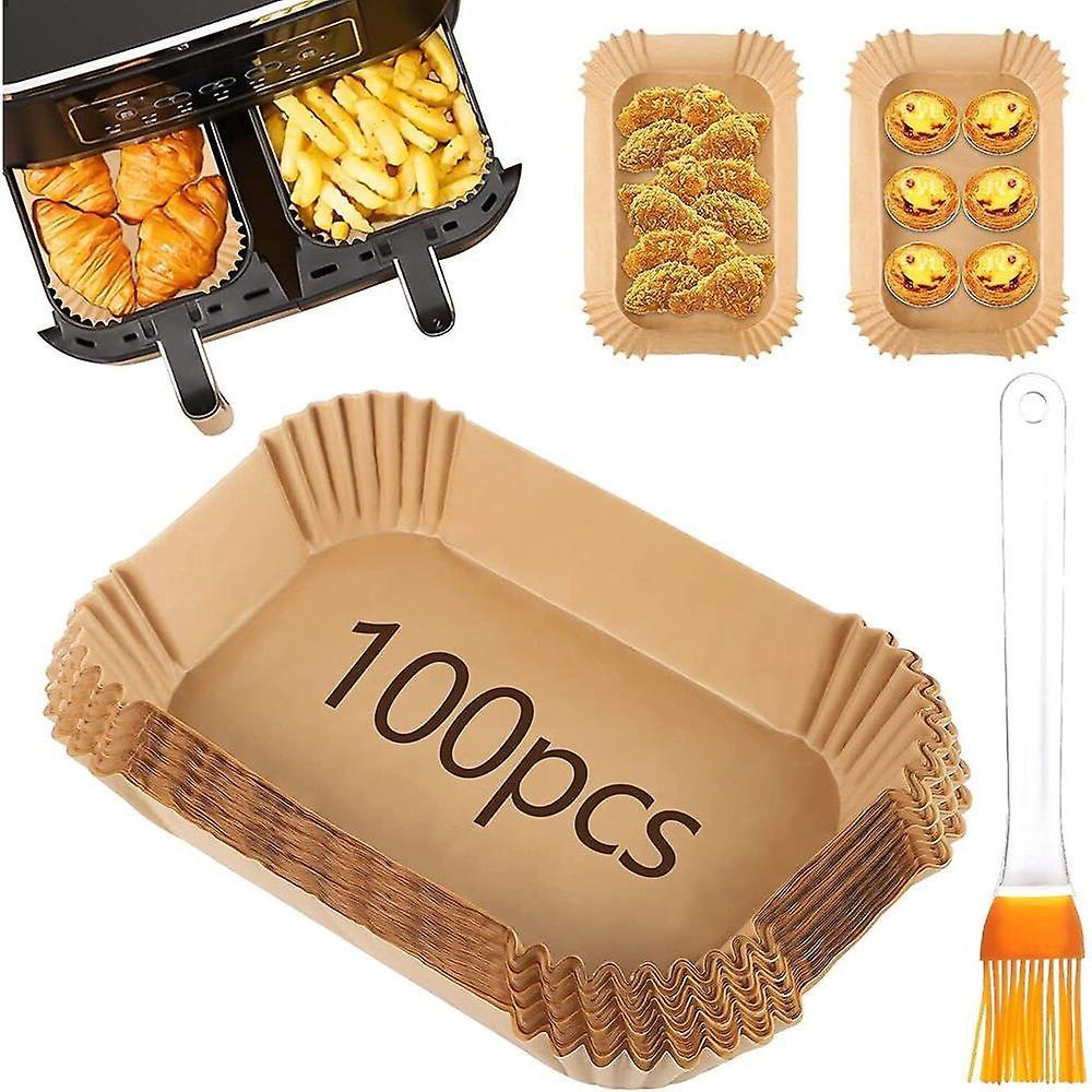 50100PCS Air Fryer Liners Disposable Paper Liners Non Stick Parchment compatible with Ni EHL