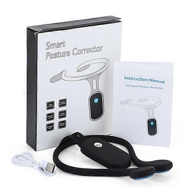 Smart Posture Corrector Device Realtime Monitoring Correct Posture Sitting Straighten Back For Adult and Child Back Posture