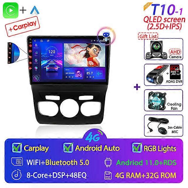 Android 11 Car Radio Multimedia Video Player 2Din for Citroen C4 B7 2013-2016 Navigation Stereo Speakers Carplay Audio Head Unit