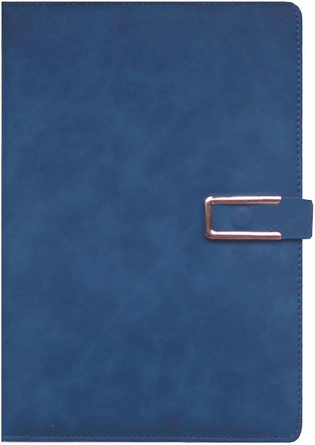 joli Blue-Notebook Diary, Cuir A5 Horizontal Notebook College carnets à couverture rigide pour hommes et femmes