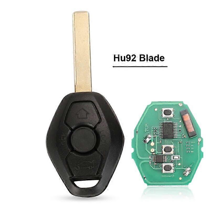 jingyuqin Car Remote Key Shell Control For BMW 3/5/7 Series CAS2 System 868Mhz With ID46 Chip HU58 HU92 Blade