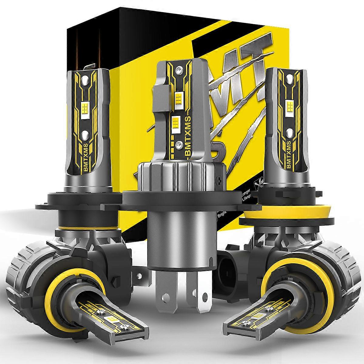 BMTxms E2 LED Headlight Canbus Error Free H4 9003 H7 H8 H9 H11 H16JP H1 H3 9005 HB3 9006 HB4 9012 HIR2 880 881 H27 LED Fog Lamp