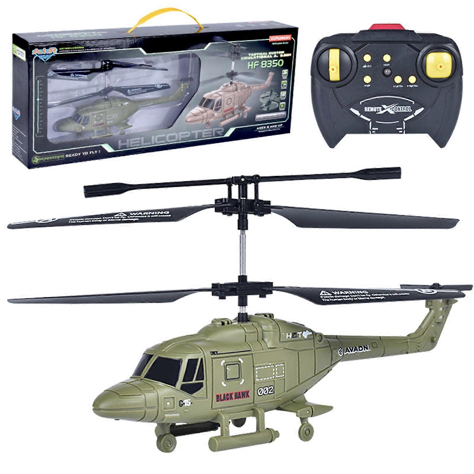 Mini LED Light RC Helicopter - Durable ABS Support - 3.5 Channels,100% New