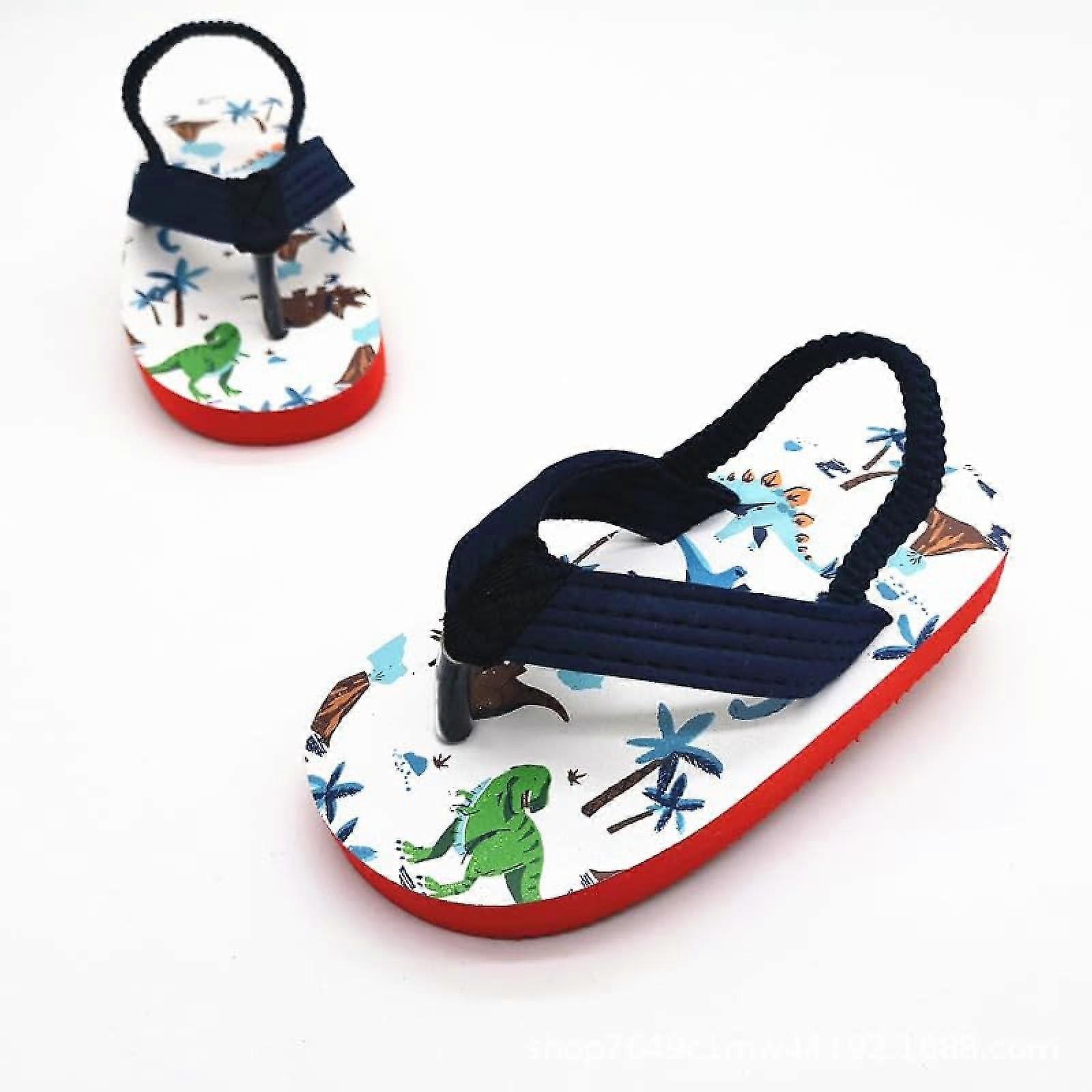 Tout-petit Filles Garçons Tongs avec Sangle Sandales D’été Mignonnes pour Plage Piscine D’été Slip-on Eau Chaussures Pantoufles